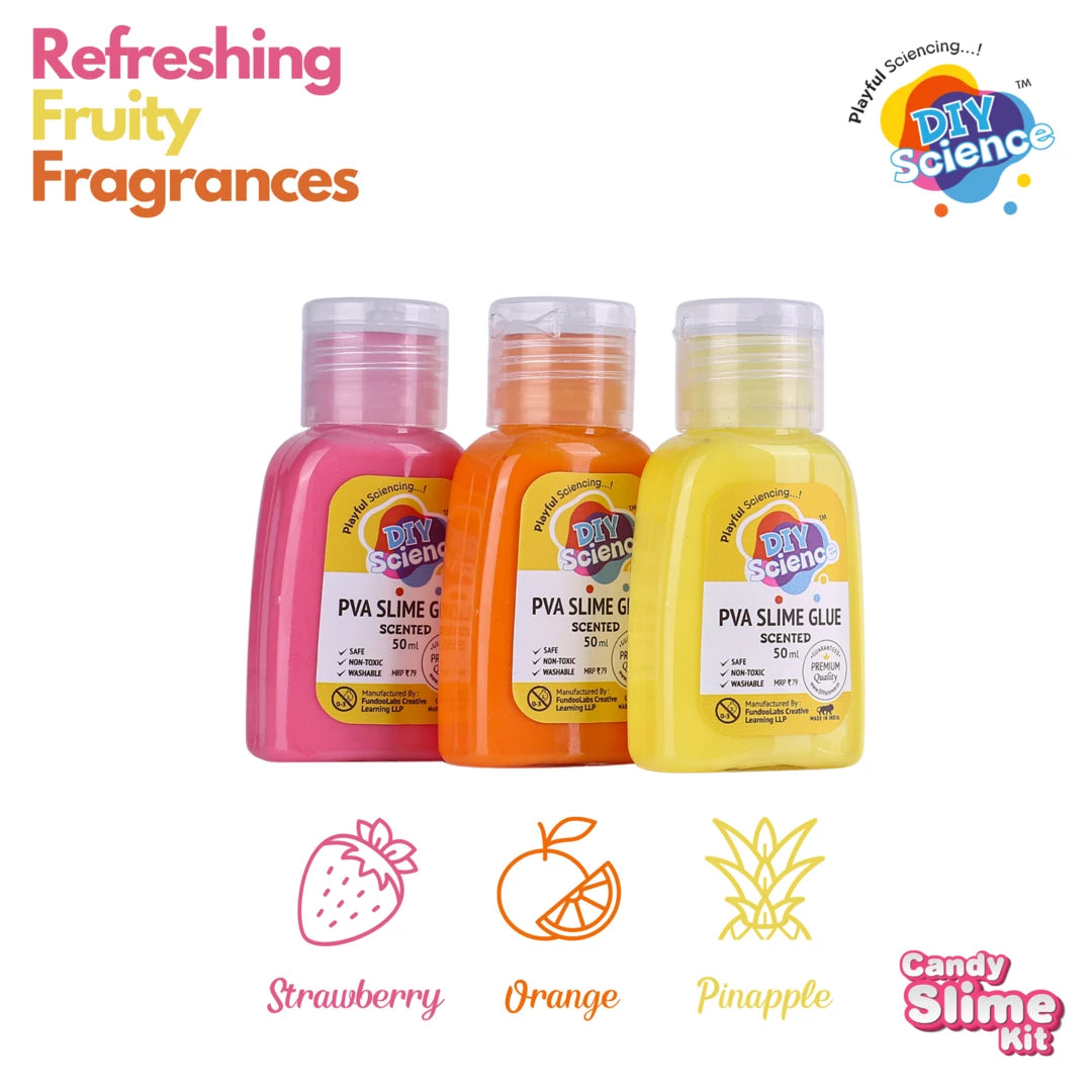 DIYScience® Candy Slime Kit - Fun & Scented Slime Making