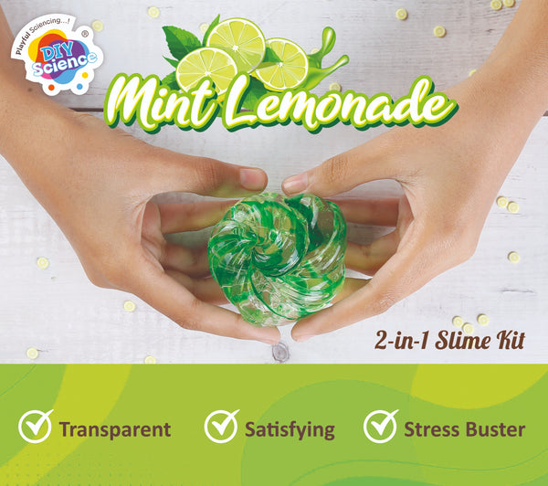 Mint Lemonade 2 in 1 Slime Kit