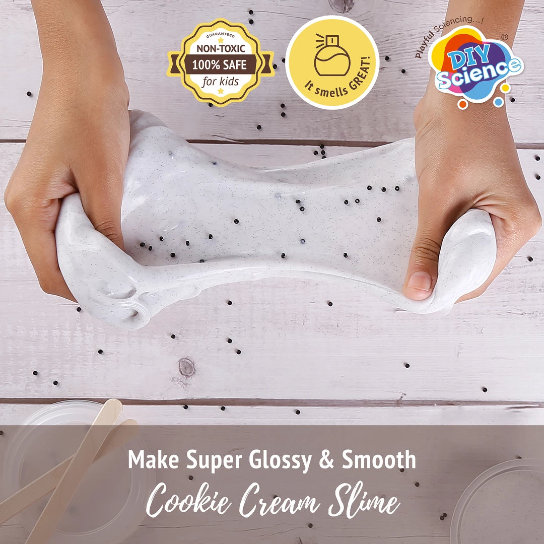 DIYScience® Cookie Cream Slime Kit - Fun & Stretchy Slime – FundooLabs