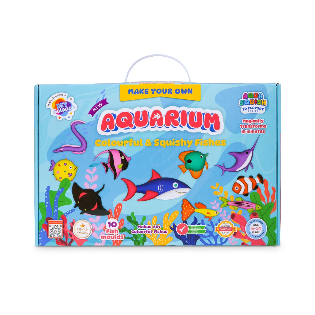 fidgety fish and friends box set DIYScience® Aquarium Aqua Squish Kit – FundooLabs