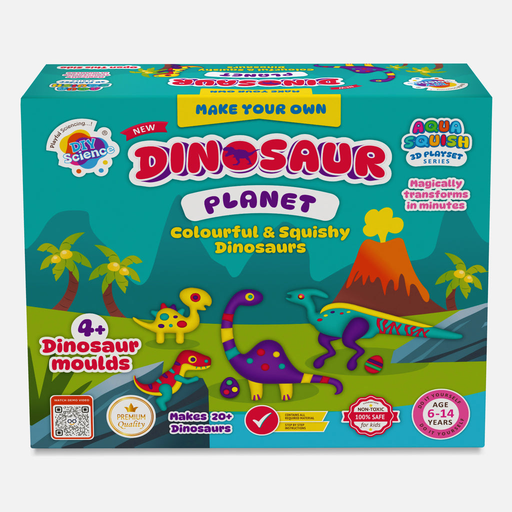 Aqua Squish Dinosaur Planet Kit