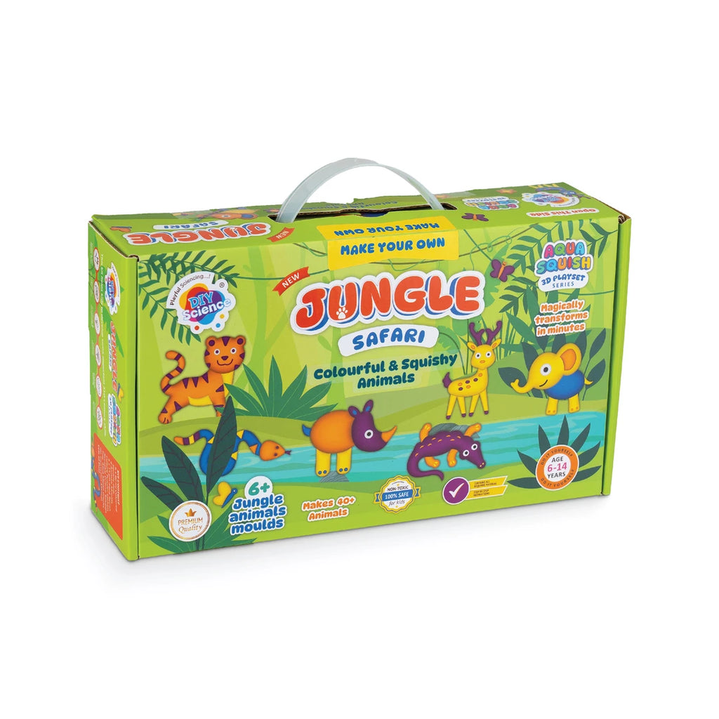 DIYScience® Jungle Safari Aqua Squish Kit – Fun & STEAM