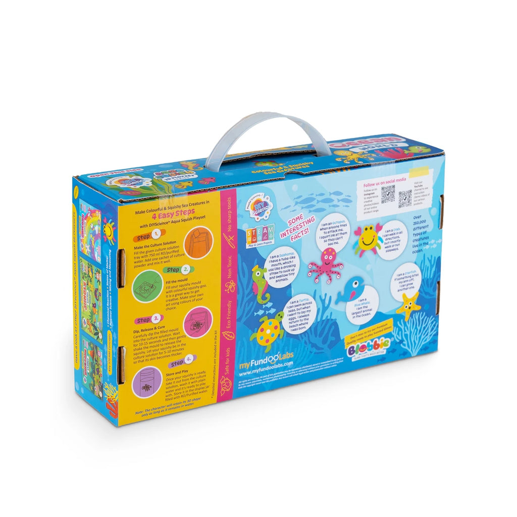 sea monsters kit Create Squishy 3D Sea Creatures – DIYScience® Aqua Kit – FundooLabs