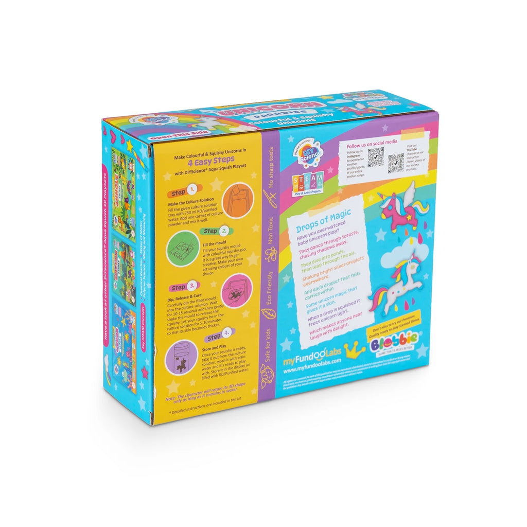 Create Magical 3D Unicorns with Aqua Squish Kit – FundooLabs